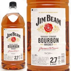 Jim Beam バーボンウイスキー 2.7L 新品未開封⭐️ - メルカリ