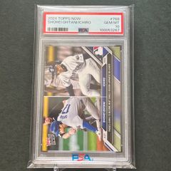 OS23【PSA10】初ドジャースユニ着用写真カード 大谷翔平 2023 Topps