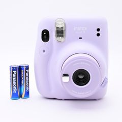 美品】チェキ instax mini11 紫 ライラック - メルカリ