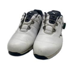 中古 ナイキ NIKE ゴルフシューズ 27cm ホワイト×オレンジ DUNK ダンク