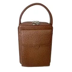 ミラショーン mila schon ハンドバッグ 2WAY ショルダーバッグ ポシェット ブラウン