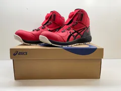 【新品未使用 箱あり】asicsアシックス WINJOB CP304 BOA プロテクティブスニーカー　1271A030-600 26.0cm classicred/black　JSAA　WIDEのサムネイル