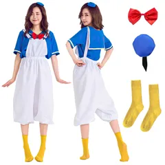 ハロウィン ドナルド コスチューム ハロウィン 仮装 アヒル 衣装 ディズニー コスプレ レディース 親子 変装  セーラー服 大人 海軍風 cosplay 仮装 パーティー 誕生日 遊園 文化祭 学園祭