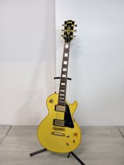 Burny レスポール ジュニアタイプ エレキギター ケース付 弦交換済