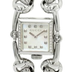 未使用☆GUCCI☆シニョーリア☆116.5☆ダイヤとホワイトシェル☆腕時計 未使用☆GUCCI☆シニョーリア☆116.5☆ダイヤとホワイトシェル☆腕時計