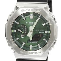 ほぼ未使用】G-SHOCK GM-2110D-3AJF メタルバンド グリーン - メルカリ