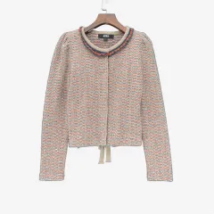 (M) JILL STUART ジルスチュアート レディース ファーニット ジャケットのサムネイル