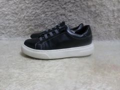 新品未使用✴︎HRS-Y okohama-黒シークレットシューズPUレーザー 