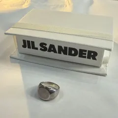 JIL SANDER ジルサンダー CLASSIC CHEVALIER RING シルバーリング シルバー size:16号【中目黒B05】のサムネイル