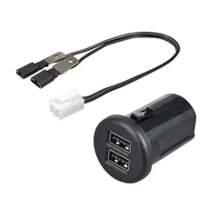 【特価セール】USB電源 A2 IMP157 ジムニー&シエラ&ノマド(JB64/JB74/JC74)専用 最大出力 5V/2.4A×2口 リバーシブルポート スズキ 自動識別 純正同色LED 増設USB電源 車種専用用品 スマホ&タブレット充電 5ドア J