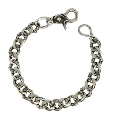 Chrome Hearts クロムハーツ FANCY SHORT-S 1クリップ ショート ファンシー ウォレットチェーン F シルバー ユニセックスのサムネイル