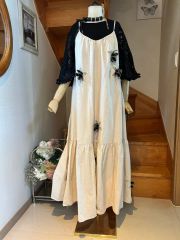 POPPY-Airy tie handkerchief tunic (ivory - メルカリ