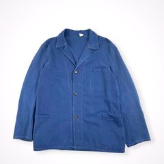 70〜80s ユーロヴィンテージ ダブルブレスト ワークジャケット