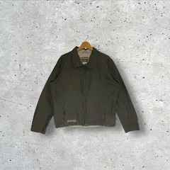 90~00's vintage 90~00年代 ヴィンテージ Columbia コロンビア ダックジャケット スイングトップジャケット ブルゾン ジャンバー コットンジャケット Srilanka製 WOMEN’S XLサイズ カーキ