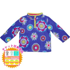 カーターズ carter's 女の子パープルスノーフレイク花柄フリース防寒アウター お出かけアウター ジャケット プルオーバーのサムネイル