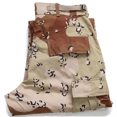 デッドストック★90s 米軍 U.S.ARMY チョコチップ デザートカモ BDU カーゴパンツ S-S★A ビンテージ ミリタリー トラウザーズ 6ポケットのサムネイル