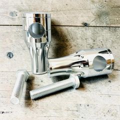 2パーセンター アップライザーハンドル クロームメッキ - メルカリ