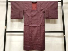 撫松庵 セオα反物 レオパード紫系 - メルカリ