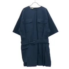 DRIES VAN NOTEN ドリスヴァンノッテン ベルテッド ワンピース  ブルー 38のサムネイル