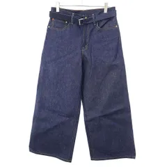 sacai×Levi’s サカイ リーバイス 25SS Denim Pants ベルテッドバギー スタッズデニムパンツ 25-0962S インディゴ 2のサムネイル