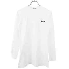 miu miu ミュウミュウ ロングスリーブTシャツ MJE15 ホワイト XSのサムネイル