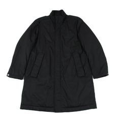 NO CONTROL AIR ポリエステルリンクルタフタロングコート S 黒 - メルカリ