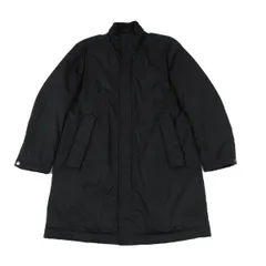 ヒューゴボスHUGO BOSS ポリスタンドカラーダウンコート 黒L位のサムネイル
