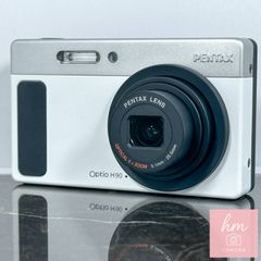 美品 PENTAX 人気 コンデジ 可愛い♥️ホワイト デジカメ スマホ転送