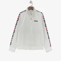 FILA メンズ 白 トレーニング ジャケットのサムネイル