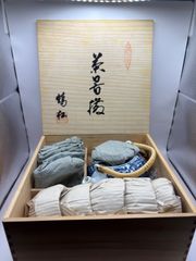 藍染タオル 萩焼 大屋窯 陶皿 花瓶 他セット - メルカリ