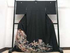 平和屋着物▽羽織　スリーシーズン　春夏秋　塵除け　草花文　正絹　逸品　AABH2262jh 平和屋着物▽羽織 スリーシーズン 春夏秋 塵除け 草花文 正絹 逸品