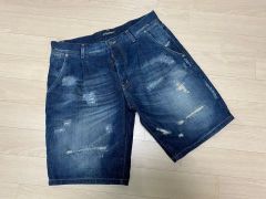 DSQUARED2 ペイント加工 デニムショートパンツ 42 - メルカリ