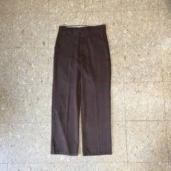 80s USA製 【DEE CEE】 Washington DEE-CEE ワークパンツ ブラウン size.w30×l30相当のサムネイル