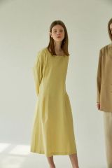 かれんさん着用 クリーニング済み ガーメントダイティアードワンピース 
