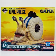 中古 B賞/電伝虫モンキー・Ｄ・ガープver.フィギュア「一番くじANETFLIXSeries：ONEPIECE(ワンピース)」