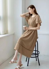 ダブルスタンダード クロージング sov カシュクールロングワンピース38