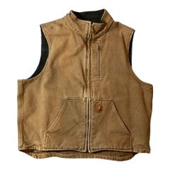 メキシコ製 carhartt カーハート ベスト ダックベスト M 美品 - メルカリ