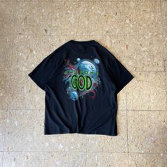 送料無料 USA古着 アート系 TEE USA製 90s TRIBAL BUD - メルカリ