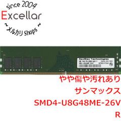 SanMax DDR4 2666 8GB ×2 計 16GB Sanmaxデスクトップ用メモリDDR4-2666 8GB×2計16GBセットの通販 by ゆ