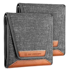 【数量限定】K&F Concept フィルターケース 3枚用 フィルター径82mm対応 円形 カメラ 一眼レフ フィルターレンズケース ポーチ 防水 防塵 折りたたみ 手入れ 保管 管理用品 2個セットのサムネイル
