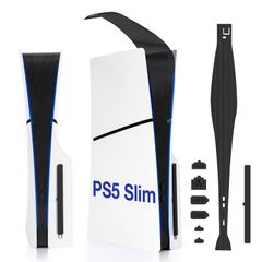 [신착 상품] L'QECTED 신형 PS5 Slim (CFI-2000) 용 먼지 캐쳐 [먼지 침입 방지 / USB 캡 / 신형 PS5 양 에디션 대응] PS5 Slim 방진 필터 방모 · 통기성 · 방열