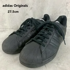 adidas originals SUPERSTAR アディダス オリジナルス スーパースター ブラック EG4957 27.5cm オールブラック スニーカー メンズ シューズ ローカット レザー 定番 人気 運動靴 黒 27.5  ★ ■■