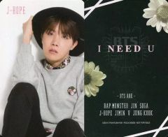 早いもの勝ち】 BTS I NEED U トレカ J-HOPE - メルカリ