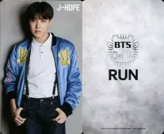【中古】コレクションカード(男性) 防弾少年団/J-HOPE/「BTS」ロゴ入り/CD「RUN-Japanese Ver.-」【日本語版】(通常盤)(PCCA-04361)初回生産分限定封入特典トレーディングカード