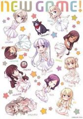[중고]애니메이션 무크 ≪애니메이션·만화계 서적≫ NEW GAME!화집 FAIRIES STORY COMIC ZIN 구입 특전 소책자