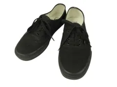バンズ VANS オーセンティック ブラック 黒 スニーカー シューズ キャンバス 27cm 靴