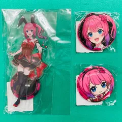 【新品未開封品】【3点セット】にじさんじ / NIJISANJI Secret Party 倉持めると DMMスクラッチ C賞 E賞 アクリルスタンド アクスタ 缶バッジ セット