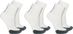 カーハート メンズ アンダーウェア 靴下 ロゴ Carhartt Mens Force Midweight Logo Short Crew Sock 3Pack White ホワイトのサムネイル