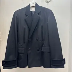sacai サカイ 22AW Panell Wool Double Tailored Jacket ウール切り替えスーチングジャケット 22-02801M ブラック size:1【中目黒B05】のサムネイル