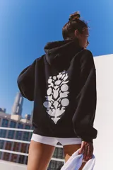 フリーピープル レディース アウター パーカー・スウェット ロゴ FP Movement Womens Final Callogo Hoodie Black Combo ブラック